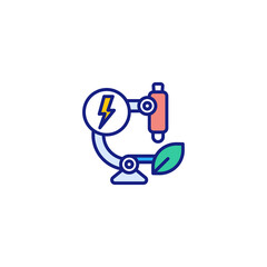 Energy Research icon in vector. Logotype