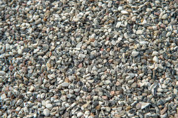 18-06-2021, Denmark, marselisborg. Here pebble gravel, to a construction site