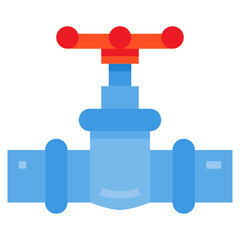 Valve flat icon