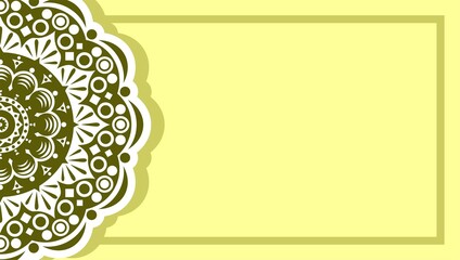 vector mandala design, for your various types of advertising needs, suitable for business card designs, banners, websites, etc.
high resolution EPS file format