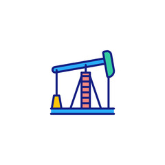 Oil icon in vector. Logotype