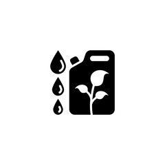 Eco Fuel icon in vector. Logotype