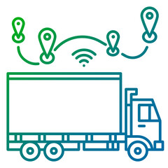 logistic Internet of things icon
