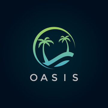 Oasis Logo Vector