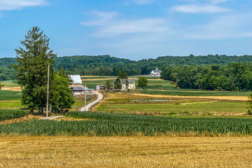 Rural landscape of Pennsylvania
