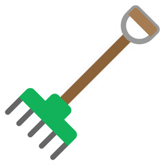 pitchfork flat icon