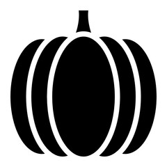 pumpkin glyph icon