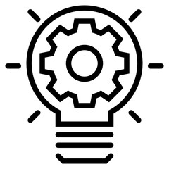 idea line icon