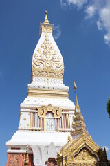 Fototapeta premium Wat Phra That Phanom at Nakhon Phanom, Thailand.