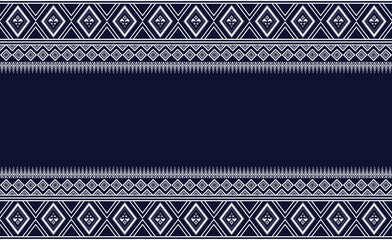 Ethnic pattern vector background. seamless pattern traditional, Design for background, wallpaper, Batik, fabric, carpet, clothing, wrapping, and textile.ethnic pattern Vector illustration.