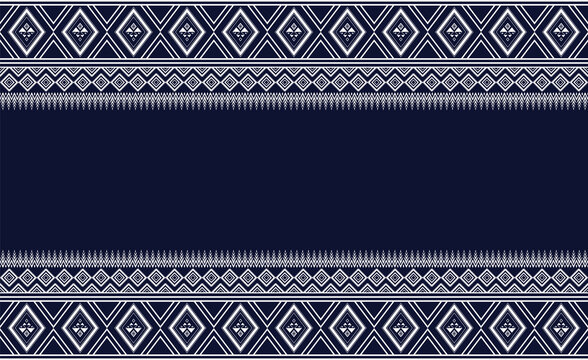 Ethnic pattern vector background. seamless pattern traditional, Design for background, wallpaper, Batik, fabric, carpet, clothing, wrapping, and textile.ethnic pattern Vector illustration.
