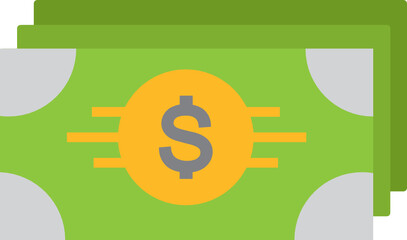 Money Cash Icon. Shopping concept icon style