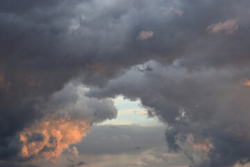 storm clouds timelapse