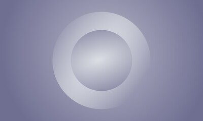 modern silver grey big round background