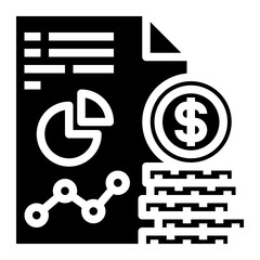 growth glyph icon