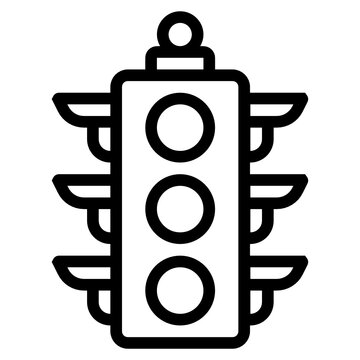 recommend clip art: traffic line icon