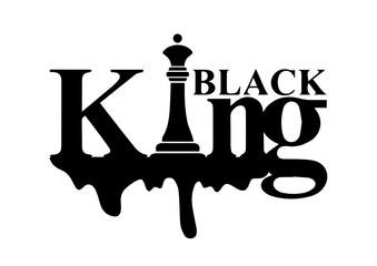 text: black king