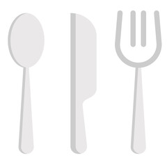 cutlery flat icon