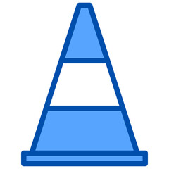 computer blue style icon