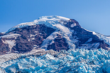 Coleman Glacier at Mount Baker in North Cascades