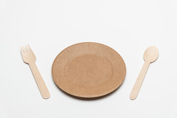 使い捨ての食器　紙　木製