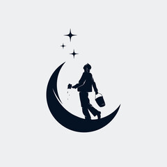 reaching dream logo template design