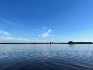 Quiet lake in Friesland