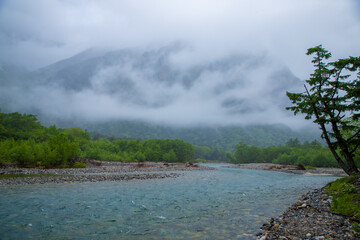 上高地　梓川