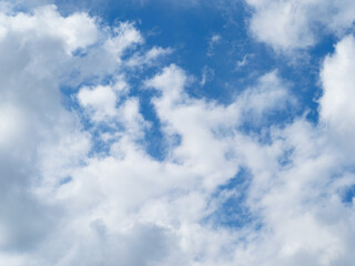 Obraz premium 夏の雲・雲と青空