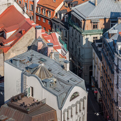 Riga rooftops