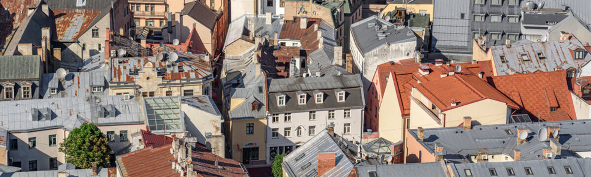 Riga rooftops