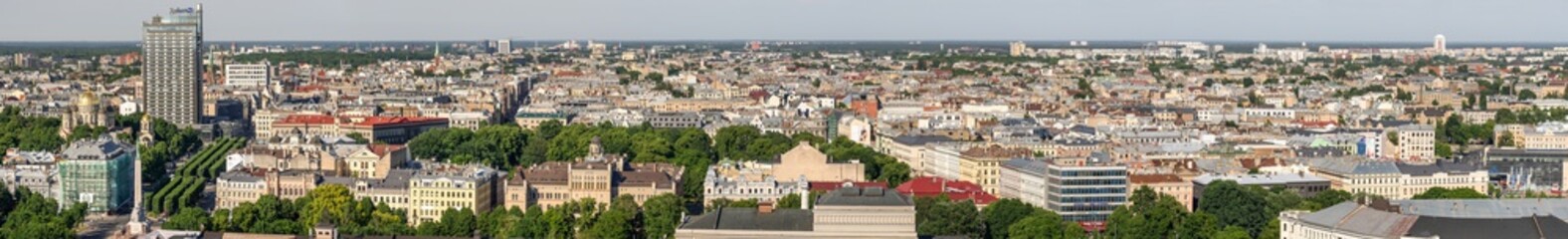 Fototapeta na wymiar Riga panorama