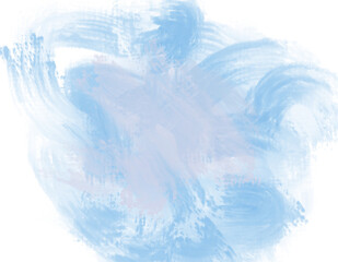 Watercolor abstraction on white background