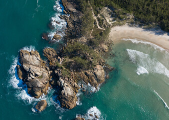 Beaches located in southern Brazil