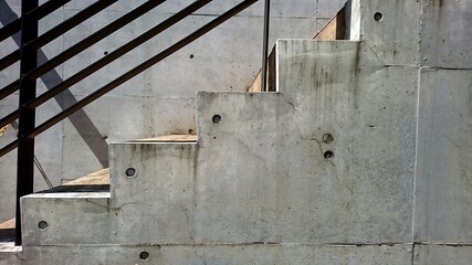 コンクリートの階段