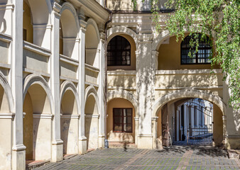 Vilnius courtyard