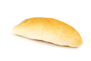 banh mi - hot dog bun or vietnamese bread isolated on white background