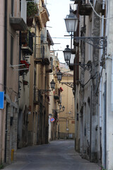 Corso Marcelli in the historic center of Isernia