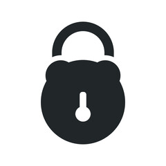 security unlock key icon design
