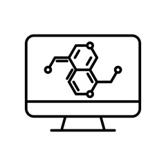 Atom and molecule icon