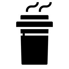 cup glyph icon