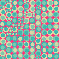 Abstract Geometric Pattern generative computational art illustration