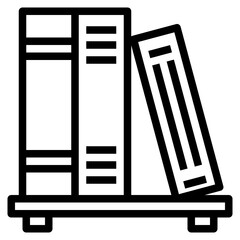 Book line icon