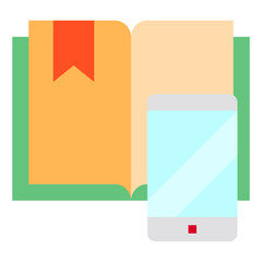 Book flat icon