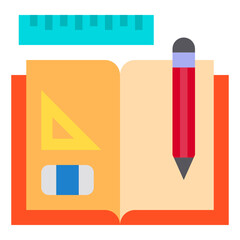 book flat icon