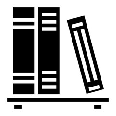 Book glyph icon