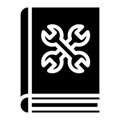 Book glyph icon