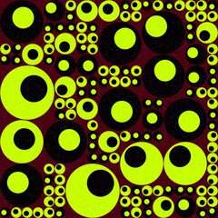 Abstract Geometric Pattern generative computational art illustration