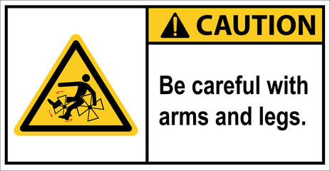 Please be careful Rotating propellers crush the limbs.Caution Sign