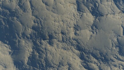 Fototapeta premium abstract cosmic texture, beautiful alien planet in far space, detailed planet surface, abstract aerial view, abstract texture, science fiction, cosmic landscape